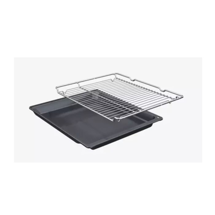 BOSCH - Four intégrable multifonction 71l 60cm ecoclean inox - HBA553BR3F série 4