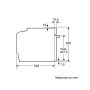 BOSCH - Four intégrable multifonction 71l 60cm pyrolyse noir - HBG7741B1F série 8 thumbnail