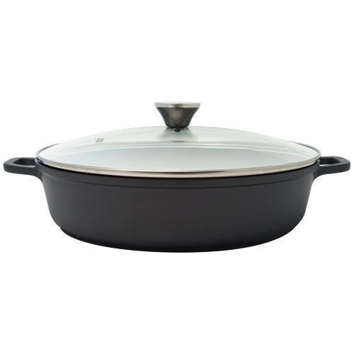 BAUMALU - Cocotte en fonte 32cm noir - 384920 