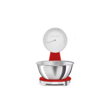 SMEG - Balance de cuisine électronique 5kg-1g rouge - KSF01RDWW