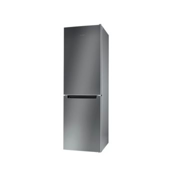 INDESIT - Réfrigérateur combiné 60cm 339l statique silver - LI8S2EX1