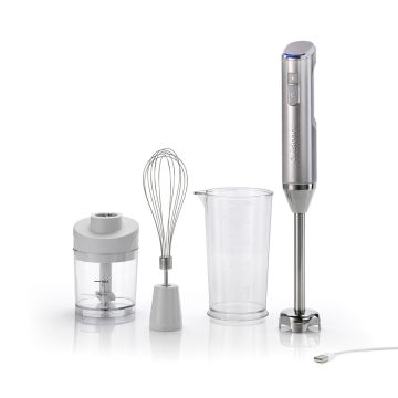 CUISINART - Mixeur plongeant multifonction sans fil argent - RHB100E