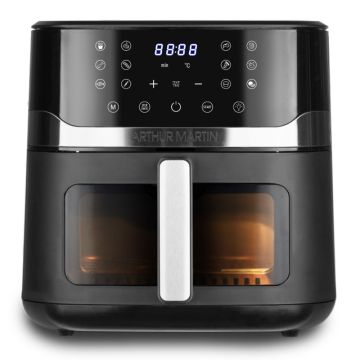 ARTHUR MARTIN - Friteuse sans huile 10l 1800w noir - AMPAF1800 airfryer