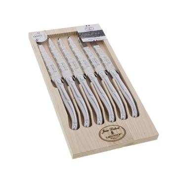 JEAN DUBOST - Coffret de 6 couteaux à steak laguiole inox - L0060014D32175