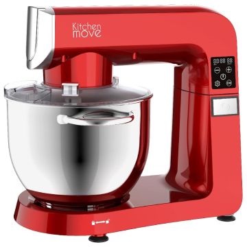 Robot pâtissier multifonctions 7l 1800w rouge kitchen move bat-1572 red